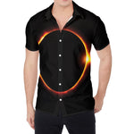 Total Solar Eclipse Print Men's Shirt