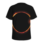 Total Solar Eclipse Print Men's Sports T-Shirt