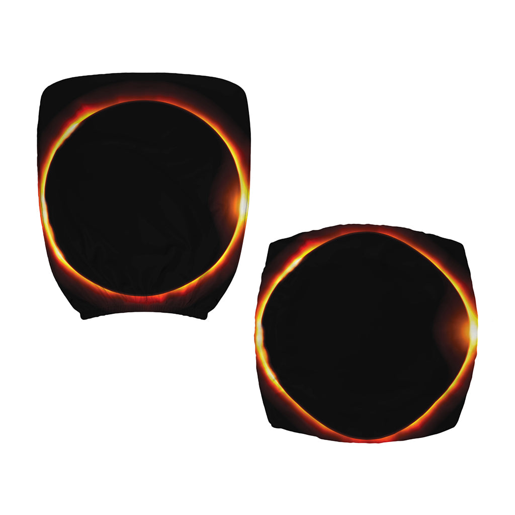 Total Solar Eclipse Print Office Chair Cover