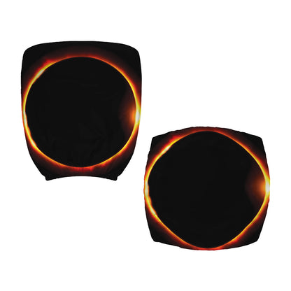 Total Solar Eclipse Print Office Chair Cover