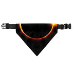 Total Solar Eclipse Print Over The Collar Dog Bandana