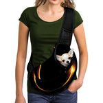 Total Solar Eclipse Print Pet Sling Carrier
