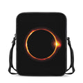 Total Solar Eclipse Print Rectangular Crossbody Bag