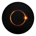 Total Solar Eclipse Print Round Blanket