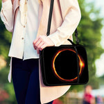 Total Solar Eclipse Print Shoulder Strap Bible Bag