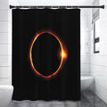 Total Solar Eclipse Print Shower Curtain