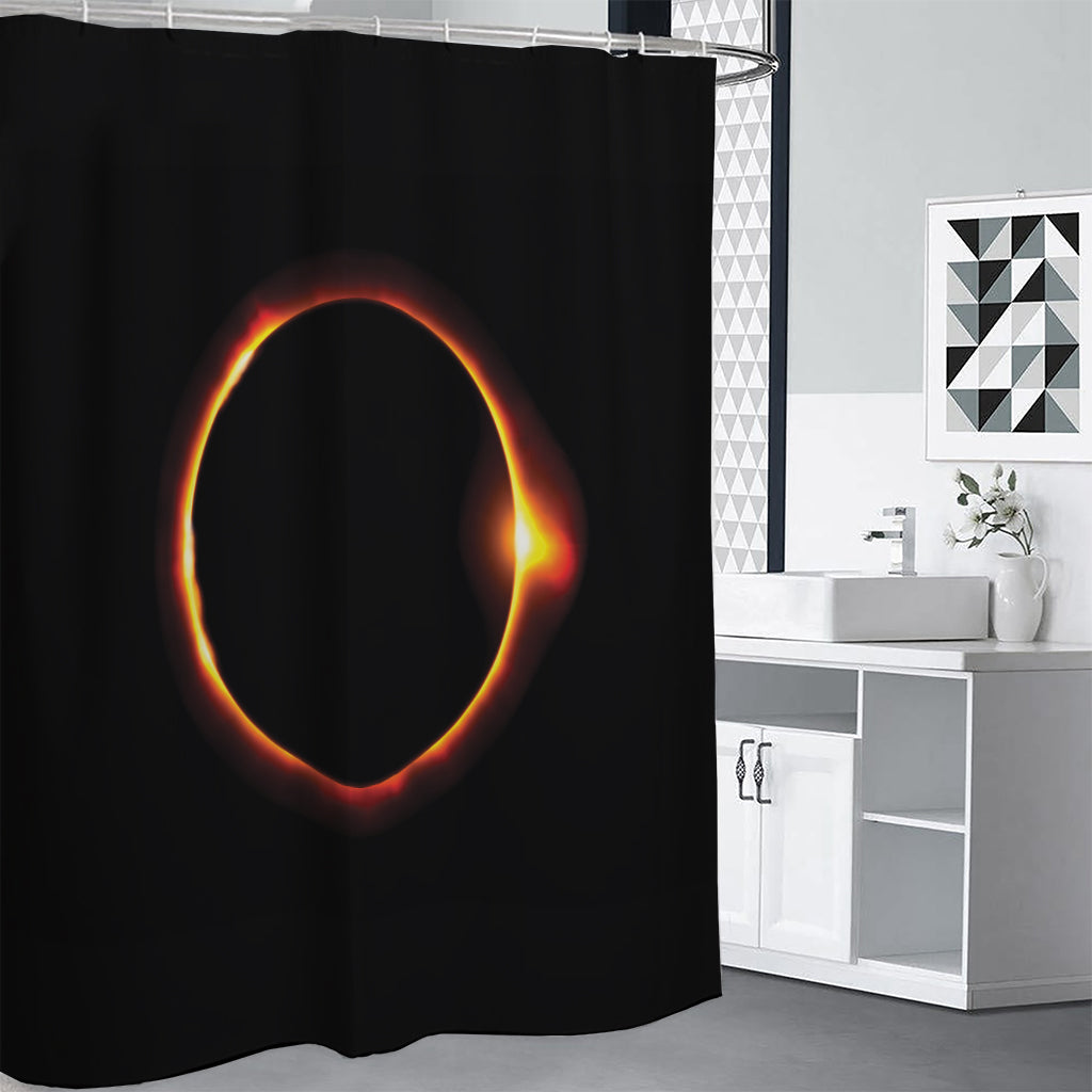 Total Solar Eclipse Print Shower Curtain
