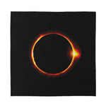 Total Solar Eclipse Print Silk Bandana