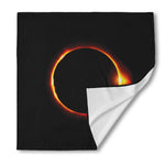 Total Solar Eclipse Print Silk Bandana