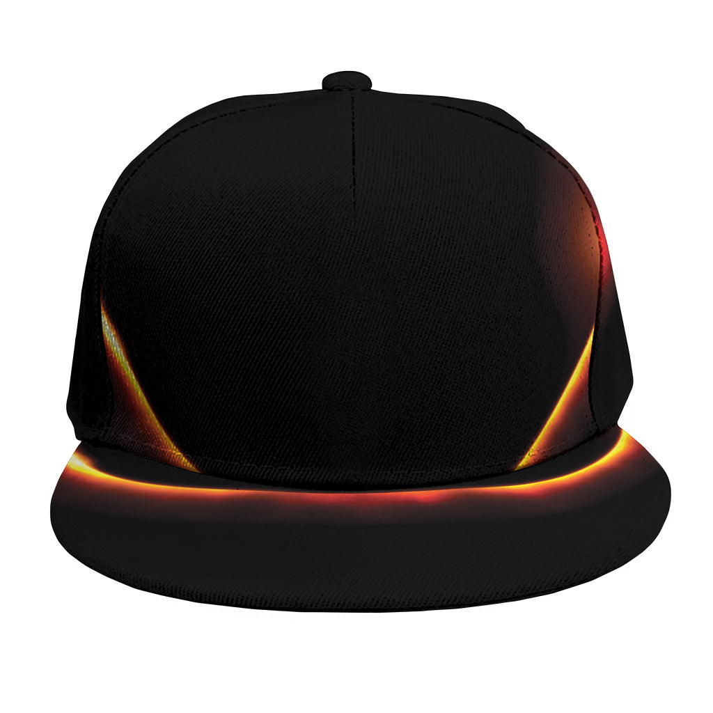 Total Solar Eclipse Print Snapback Cap