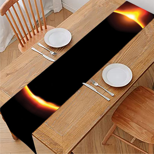 Total Solar Eclipse Print Table Runner