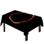 Total Solar Eclipse Print Tablecloth