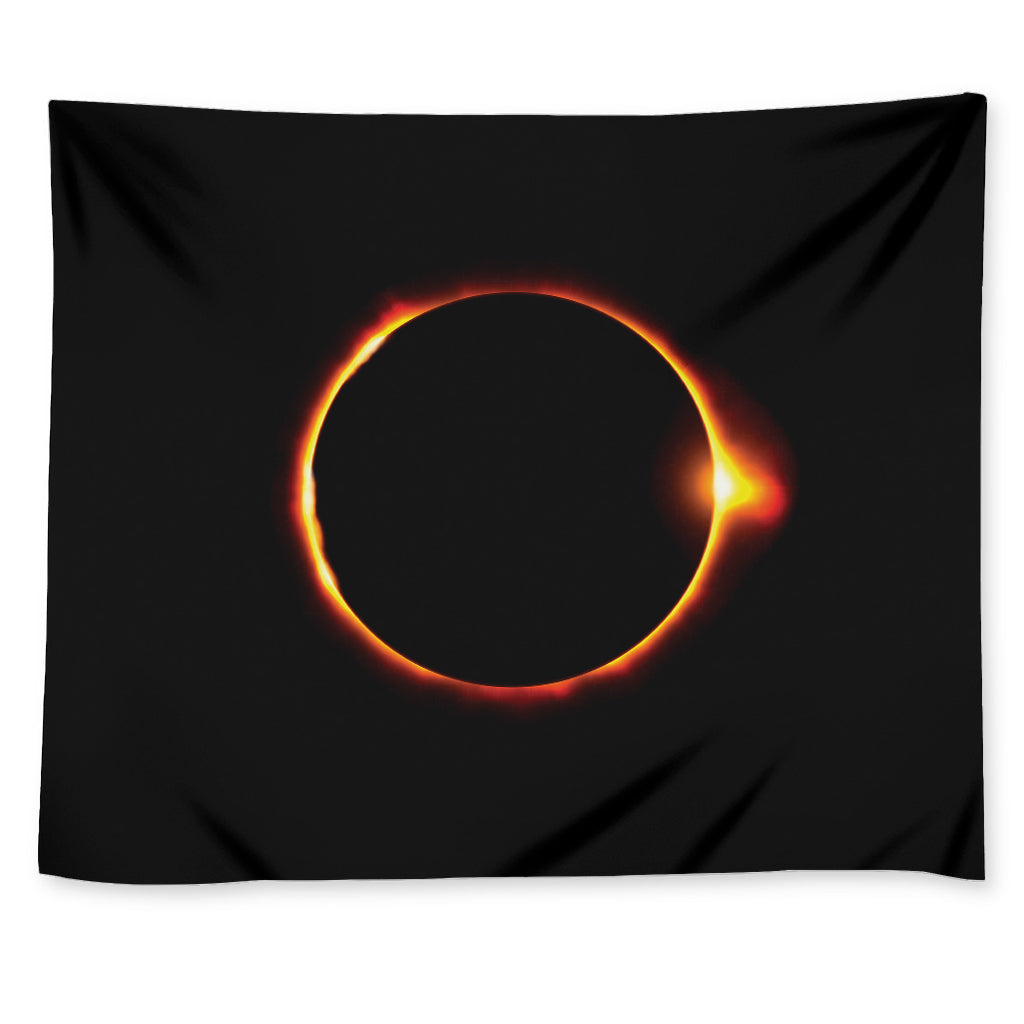 Total Solar Eclipse Print Tapestry