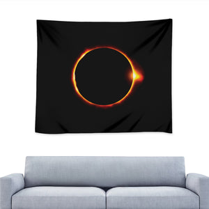 Total Solar Eclipse Print Tapestry