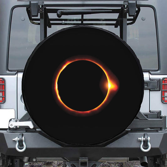 Total Solar Eclipse Print Tire Cover