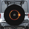Total Solar Eclipse Print Tire Cover With Camera Hole