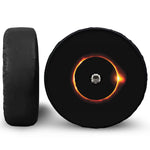 Total Solar Eclipse Print Tire Cover With Camera Hole