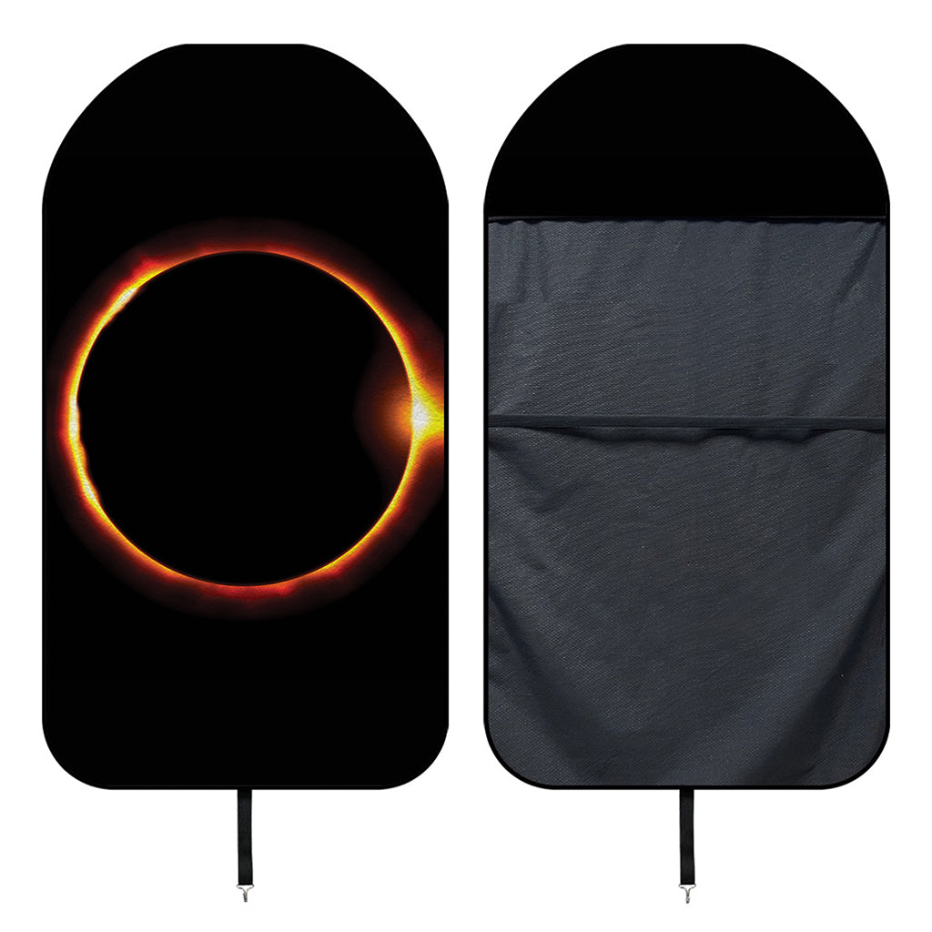 Total Solar Eclipse Print Waterproof Car Seat Cover