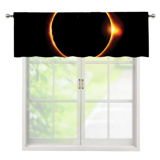 Total Solar Eclipse Print Window Valance