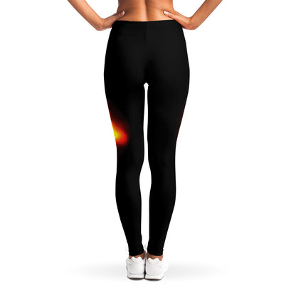 Total Solar Eclipse Print Women's Leggings