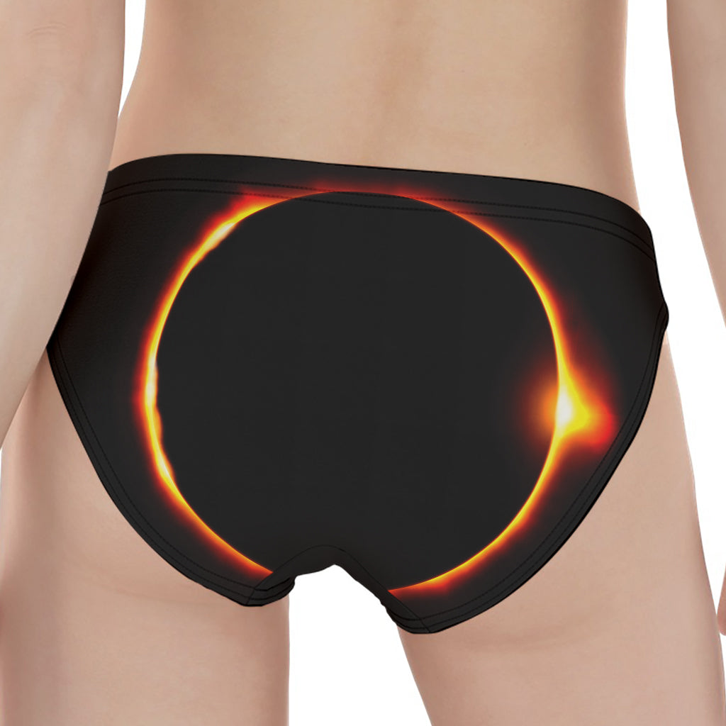 Total Solar Eclipse Print Women's Panties