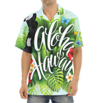 Toucan Aloha Hawaii Print Aloha Shirt