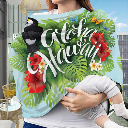 Toucan Aloha Hawaii Print Baby Seat Cover