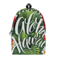 Toucan Aloha Hawaii Print School Backpack