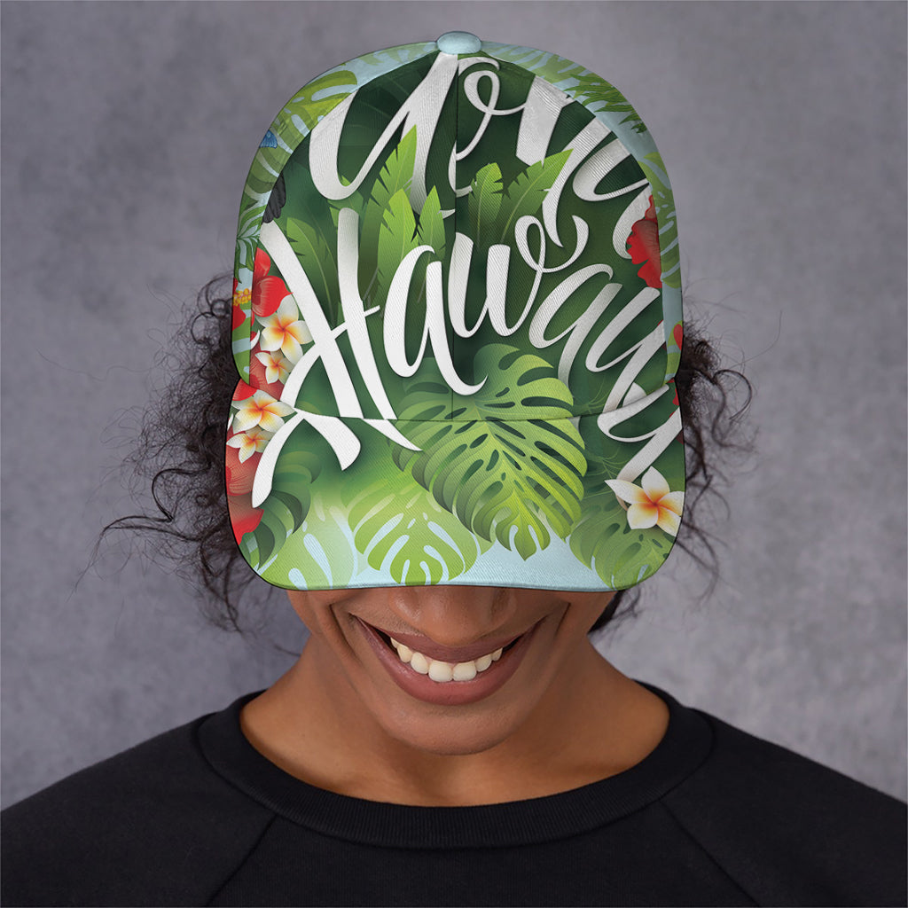 Toucan Aloha Hawaii Print Baseball Cap