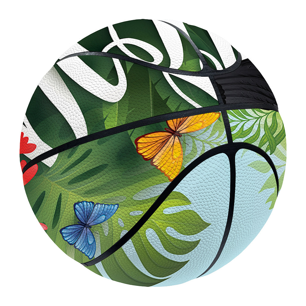 Toucan Aloha Hawaii Print Basketball