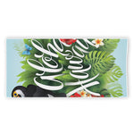 Toucan Aloha Hawaii Print Beach Towel