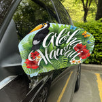 Toucan Aloha Hawaii Print Car Side Mirror Covers