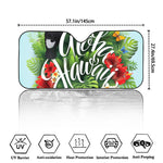 Toucan Aloha Hawaii Print Car Windshield Sun Shade