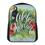 Toucan Aloha Hawaii Print Casual Backpack