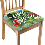 Toucan Aloha Hawaii Print Chair Cushion Cover