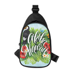 Toucan Aloha Hawaii Print Chest Bag