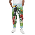 Toucan Aloha Hawaii Print Cotton Sweatpants