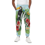 Toucan Aloha Hawaii Print Cotton Pants