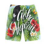 Toucan Aloha Hawaii Print Cotton Shorts