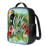 Toucan Aloha Hawaii Print Crossbody Lunch Bag