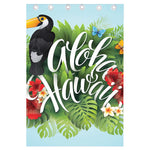Toucan Aloha Hawaii Print Curtain