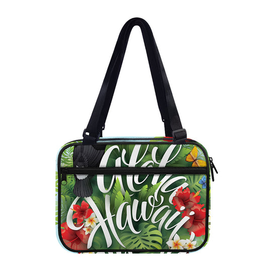 Toucan Aloha Hawaii Print Double Strap Bible Bag