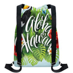 Toucan Aloha Hawaii Print Drawstring Backpack