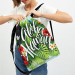 Toucan Aloha Hawaii Print Drawstring Backpack