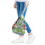 Toucan Aloha Hawaii Print Drawstring Bag