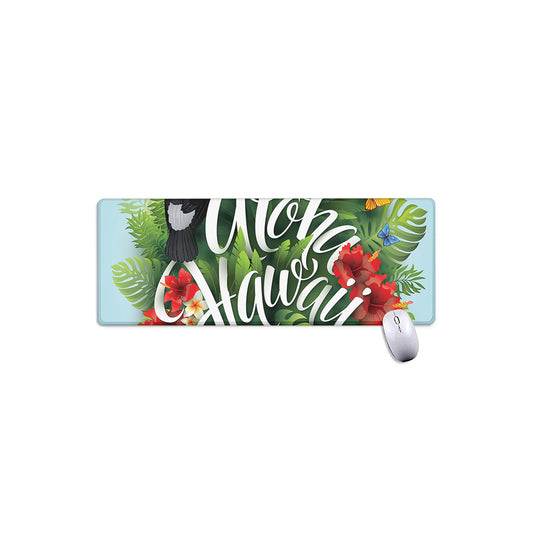 Toucan Aloha Hawaii Print Extended Mouse Pad