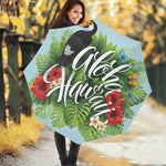 Toucan Aloha Hawaii Print Foldable Umbrella