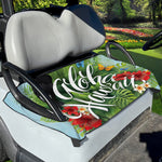 Toucan Aloha Hawaii Print Golf Cart Seat Cover