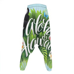 Toucan Aloha Hawaii Print Hammer Pants