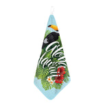 Toucan Aloha Hawaii Print Hand Towel